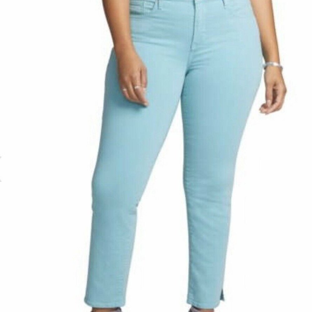 NYDJ Slim Straight Blue Jeans